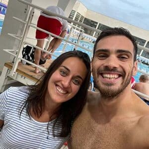 Andreas Vazaios, Greece, Natation